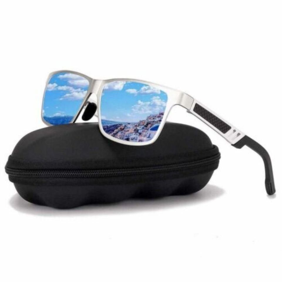 Lamon Sonnenbrille Polarisierte Sonnenbrille Unisex UV400 Polarisierte Sonnenbrille Q2-15 blau