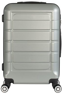 Cahoon Hartschalen-Trolley Koffer Hartschalenkoffer Trolley 4-Rollen Reisekoffer / 68 Liter = mittlere Größe, 4 Rollen