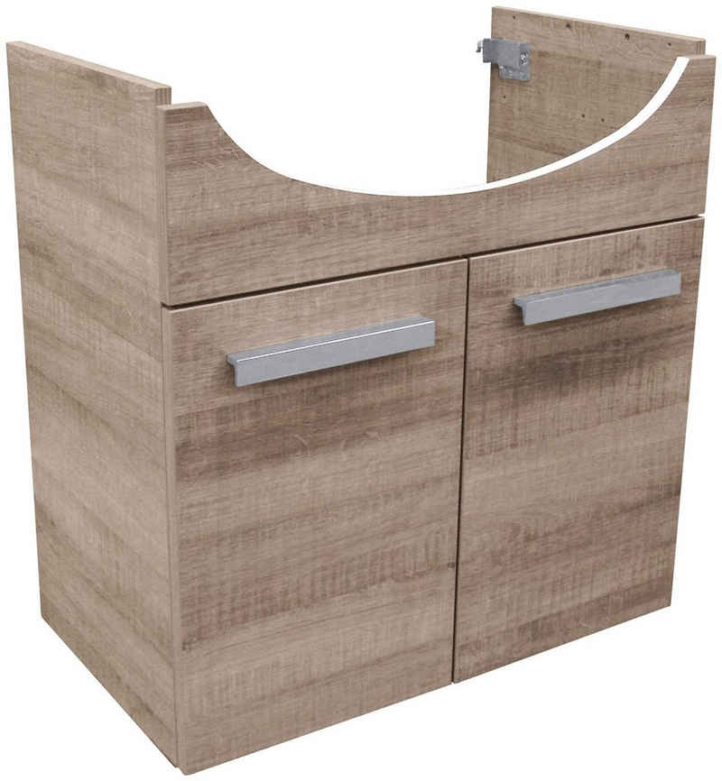 FACKELMANN Waschbeckenunterschrank »A-Vero« Badmöbel Breite 62,5 cm