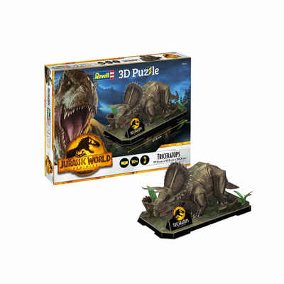 Revell® 3D-Puzzle Jurassic World Dominion Triceratops, 44 Puzzleteile