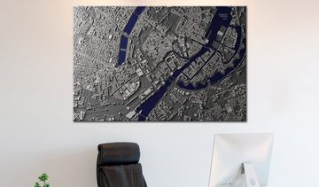 Artgeist Pinnwand Copenhagen Center [Cork Map]