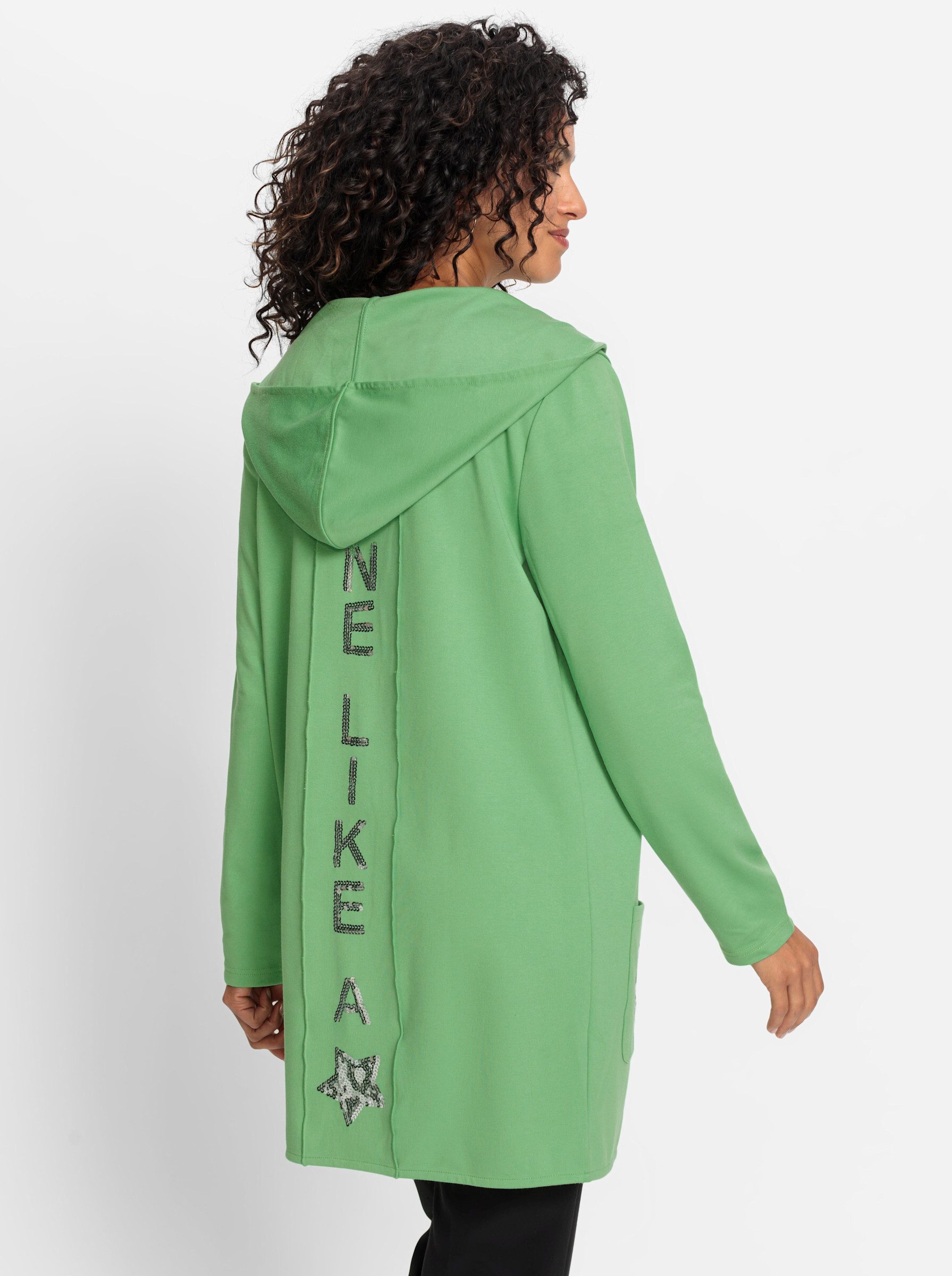 Inspirationen Shirtjacke "Long-Shirtjacke", (1 tlg.) günstig online kaufen
