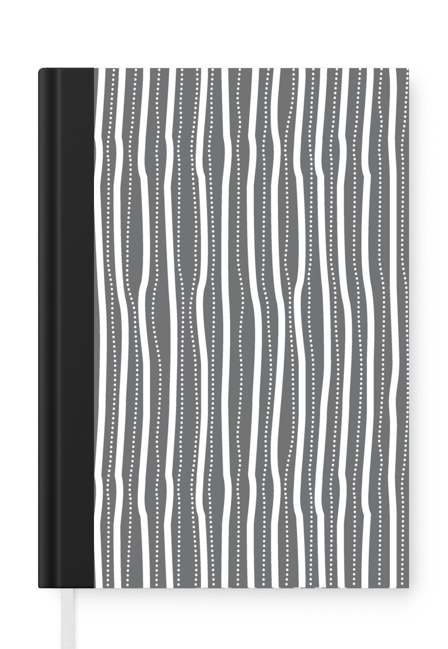 MuchoWow Notizbuch Notizbuch Tagebuch Haushaltsbuch Notebook A5 Muster - Abstrakt -, Notizbuch Tagebuch Hardcover