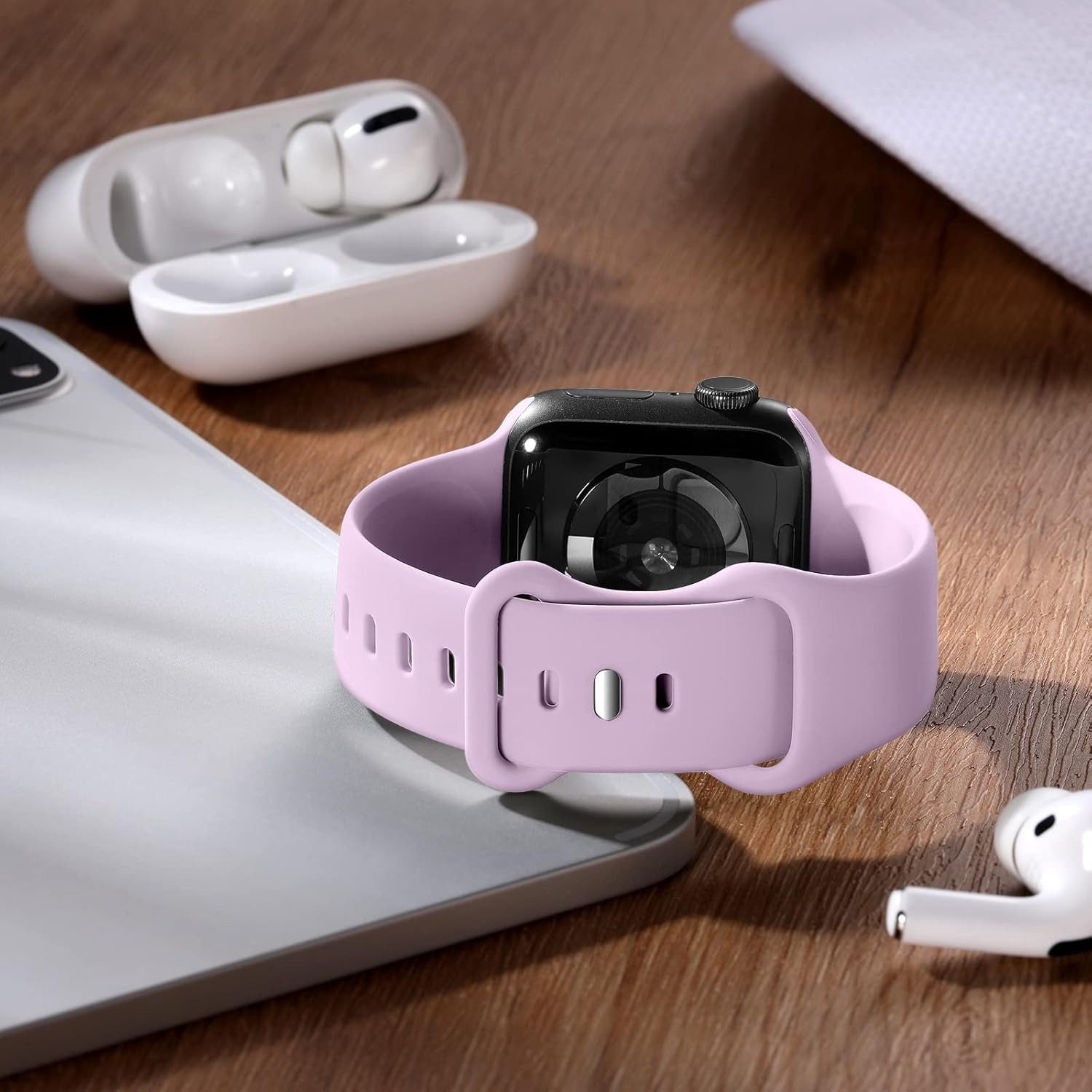 Widmann-Shop Smartwatch-Armband Apple Watch Silikon Armband günstig online kaufen