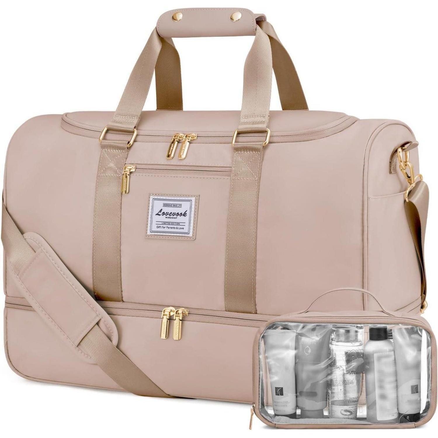 Reisetasche Sporttasche Damen Reisetasche Travel Bag Gym Kulturtasche Urlaub