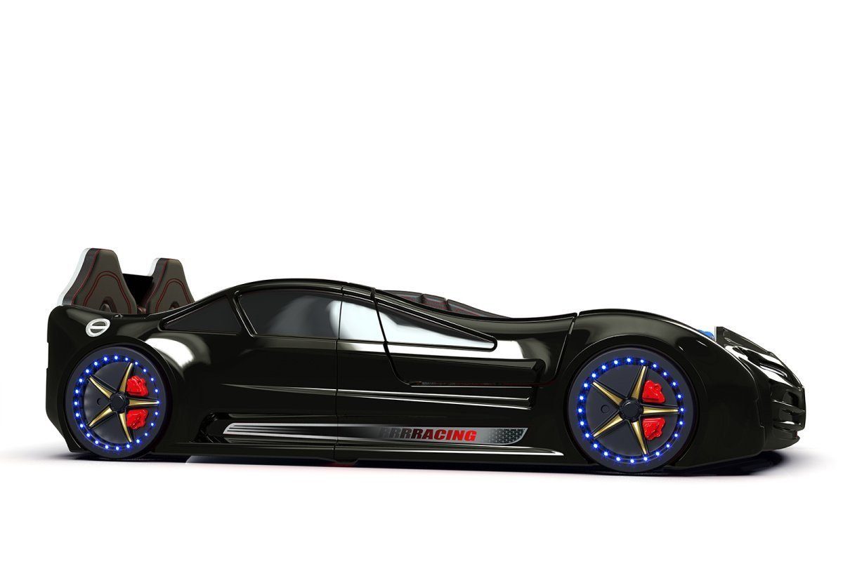 Aktürk Autobett Autobett Racing XR9 Model Kinderbett mit Flügeltüren – Bild 4 von 5