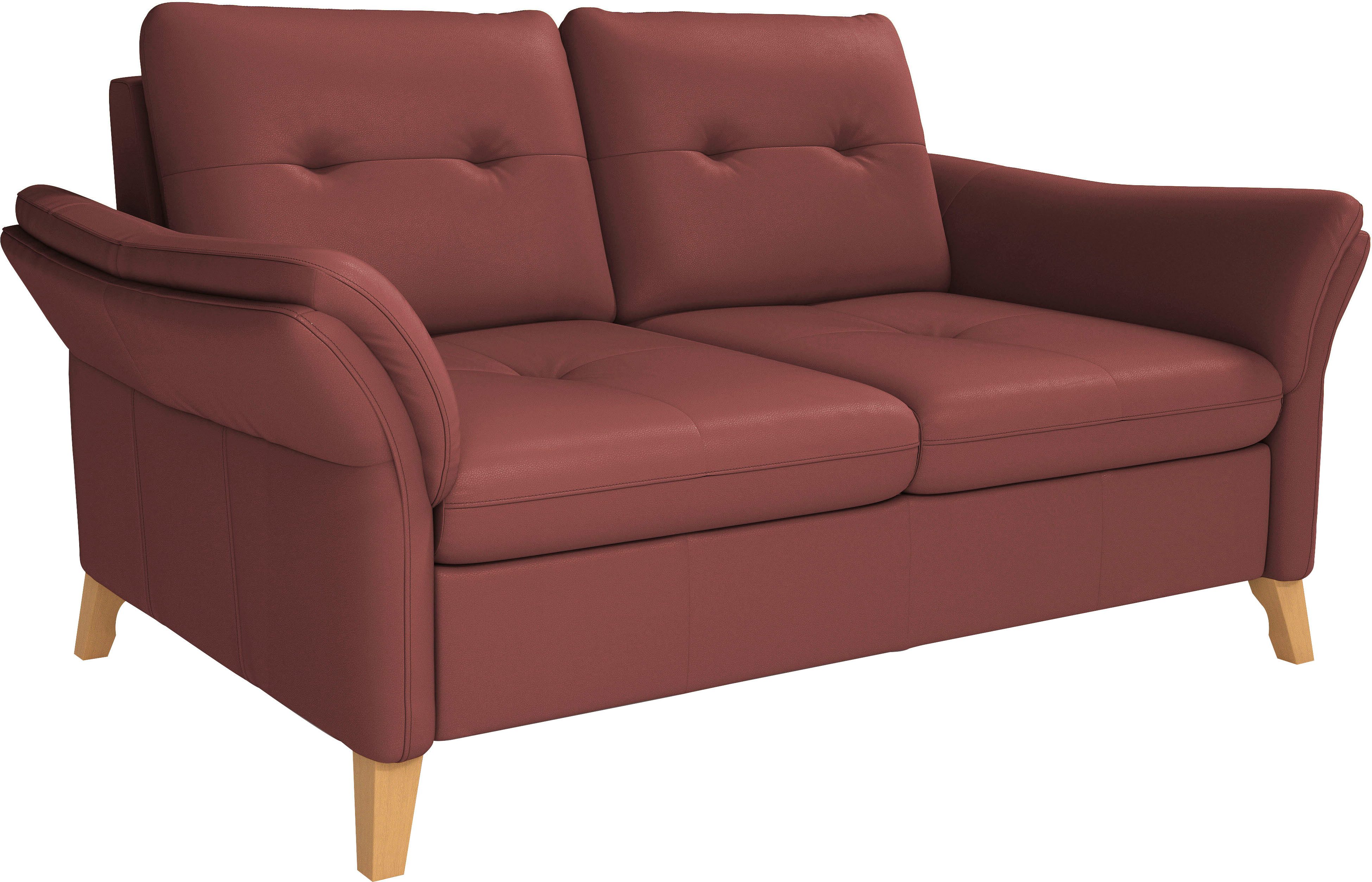 sit&more 3-Sitzer Göteborg, inklusive Sitztiefenverstellung und Federkern