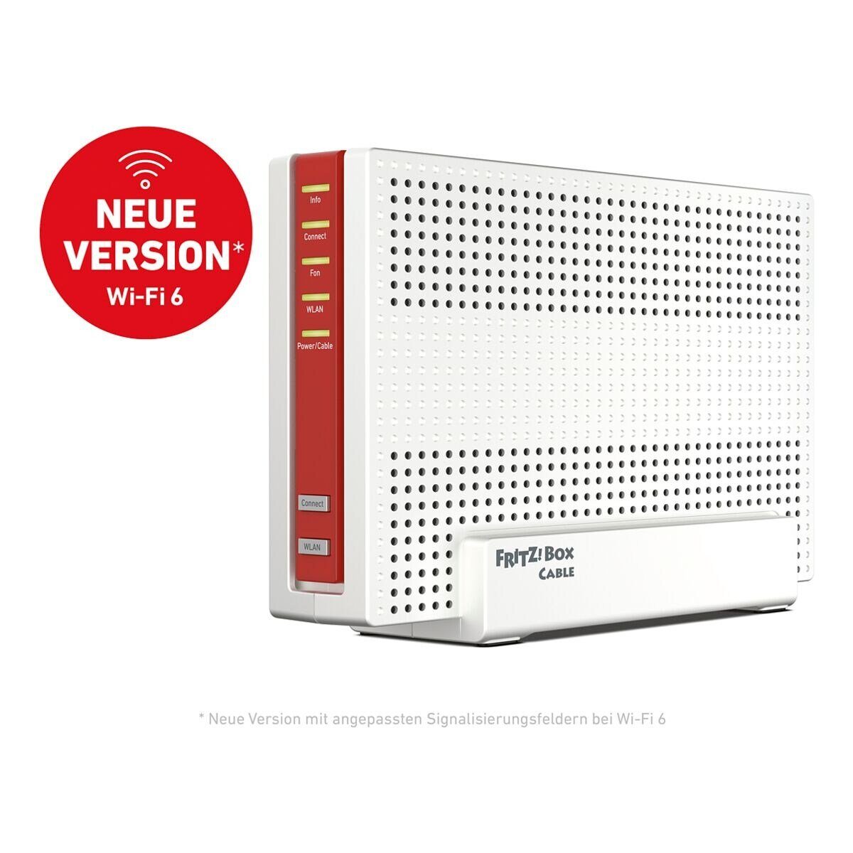Fritz! FRITZ!Box 6690 Cable WLAN-Router, mit integriertem Kabelmodem, Mesh-fähig