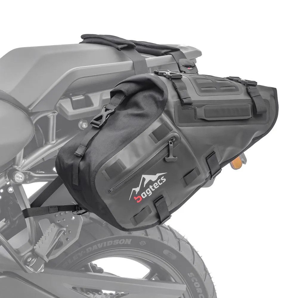 Satteltasche Motorrad Satteltaschen Bagtecs MT142 28 Liter Drybag