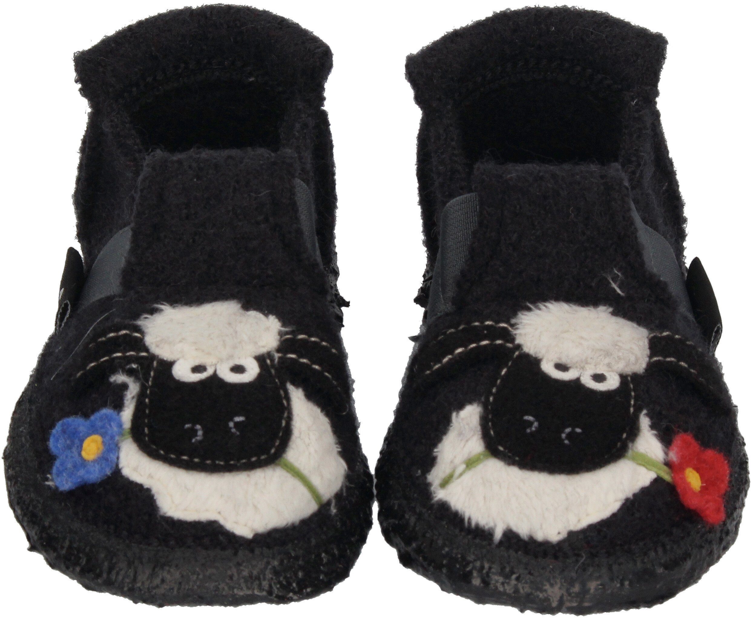 NANGA Shauny Hausschuh Black