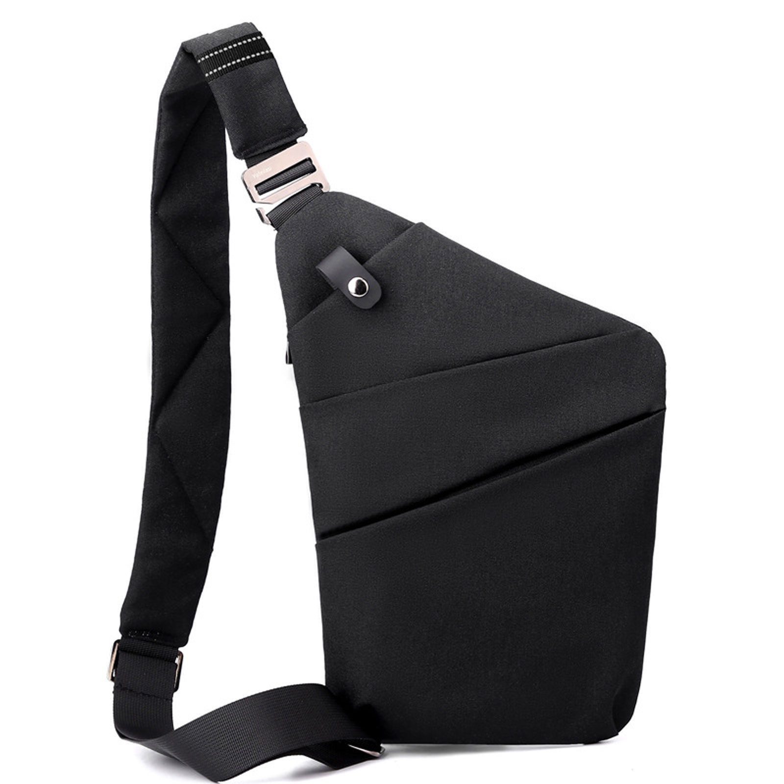 Schultertasche Brusttasche Sling Schulter Rucksack Rucksäcke Crossbody Umhängetasche