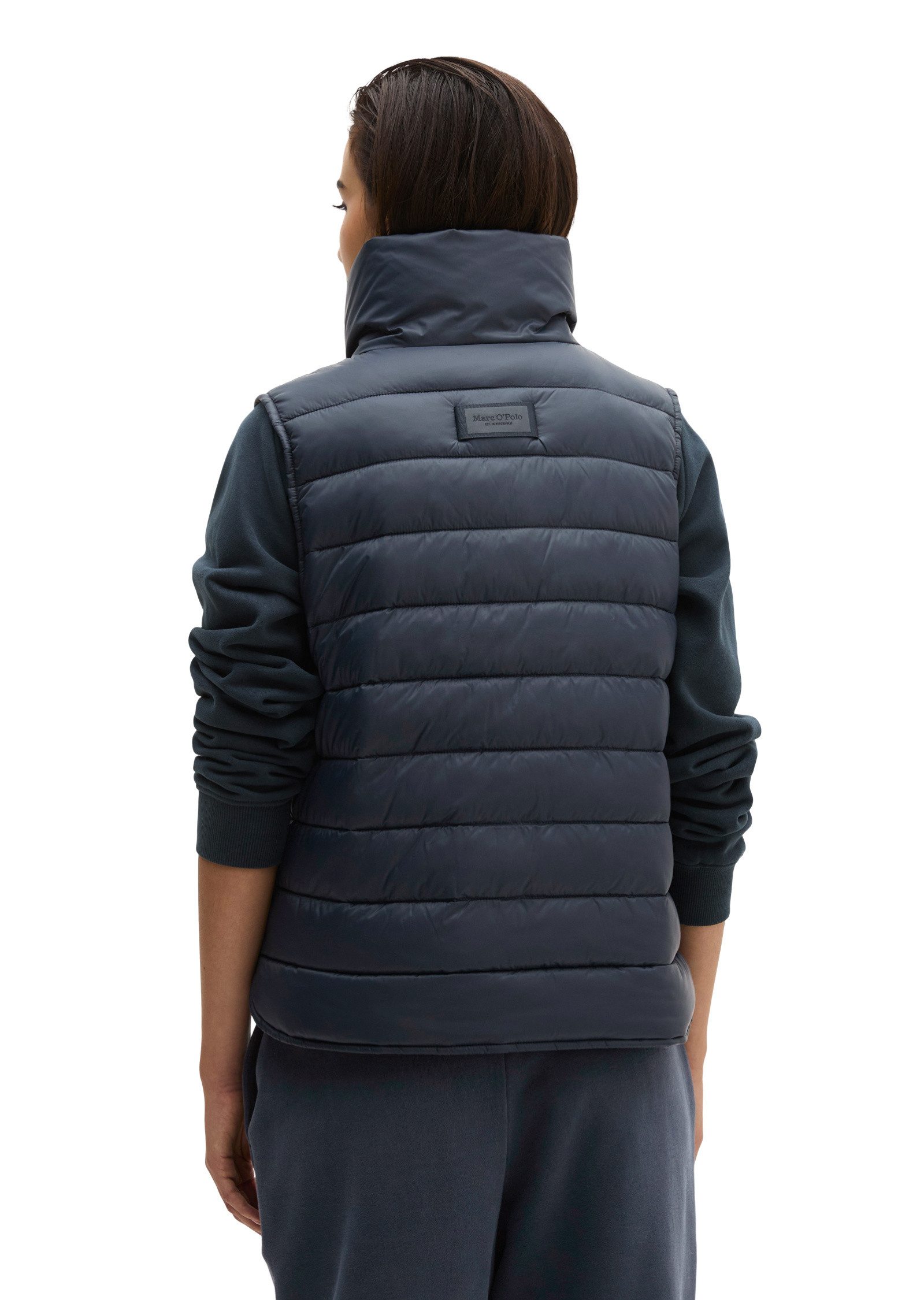 Marc O'Polo Steppweste mit recycelten Materialien