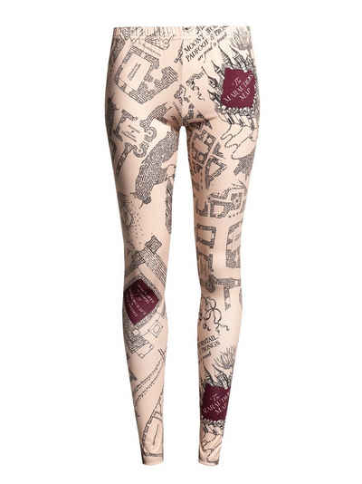 Warner Leggings Harry Potter Marauders Map