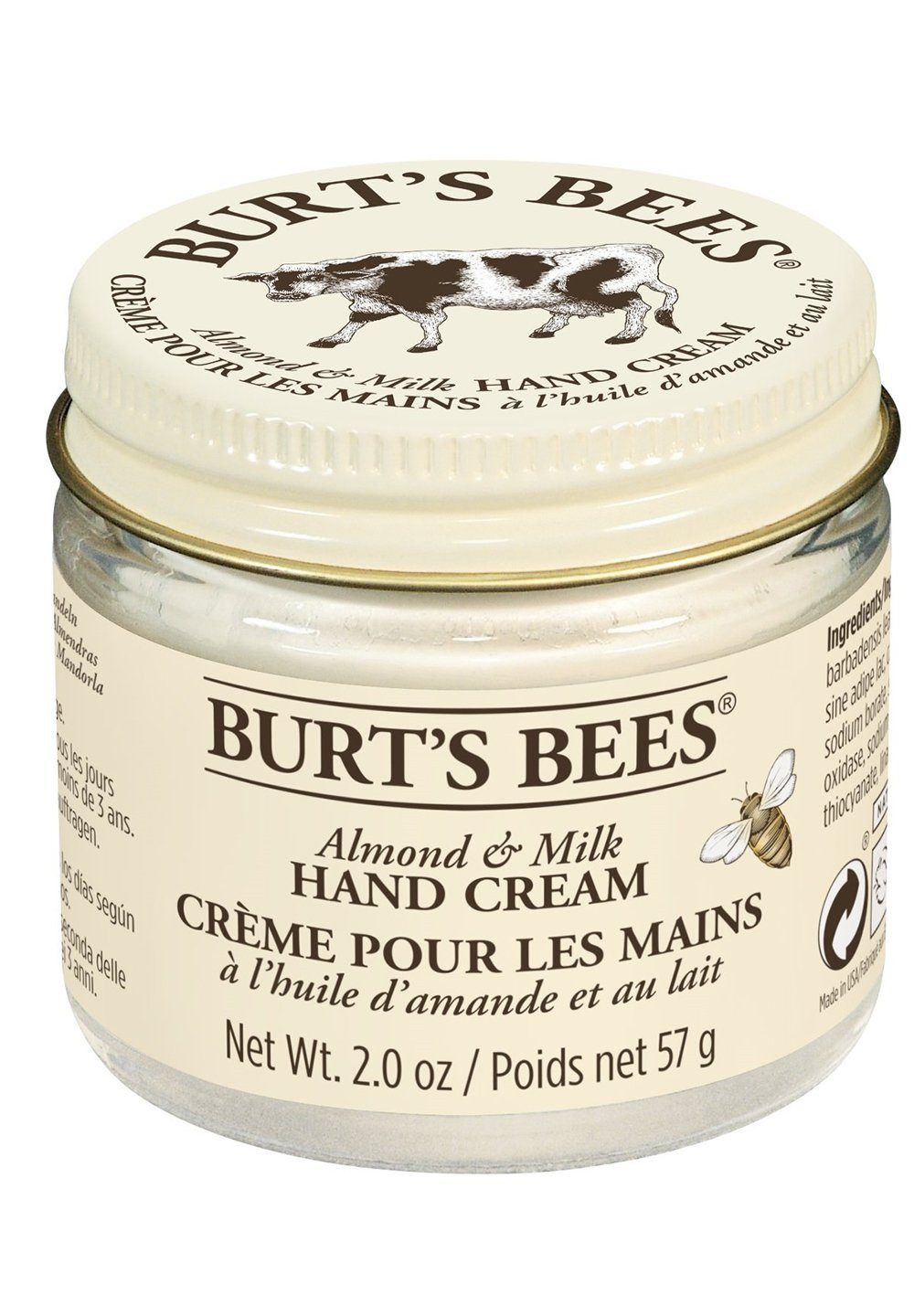 BURT'S Handcreme Beeswax Almond Milk BEES