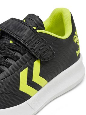 hummel TOP STAR I.N. JR BLACK/YELLOW Hallenschuh