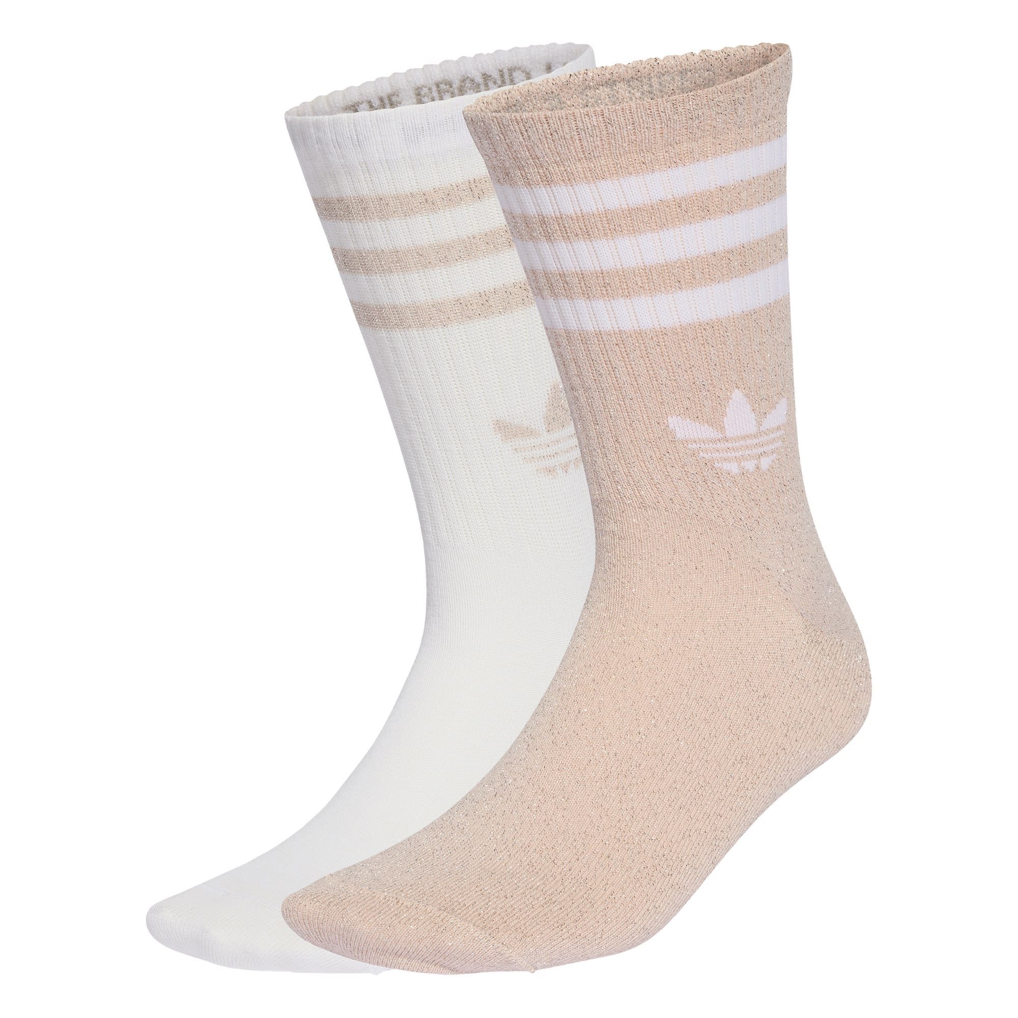 adidas Originals Socken 3-STREIFEN GLITZER CREW SOCKEN, 2 PAAR (1-Paar)