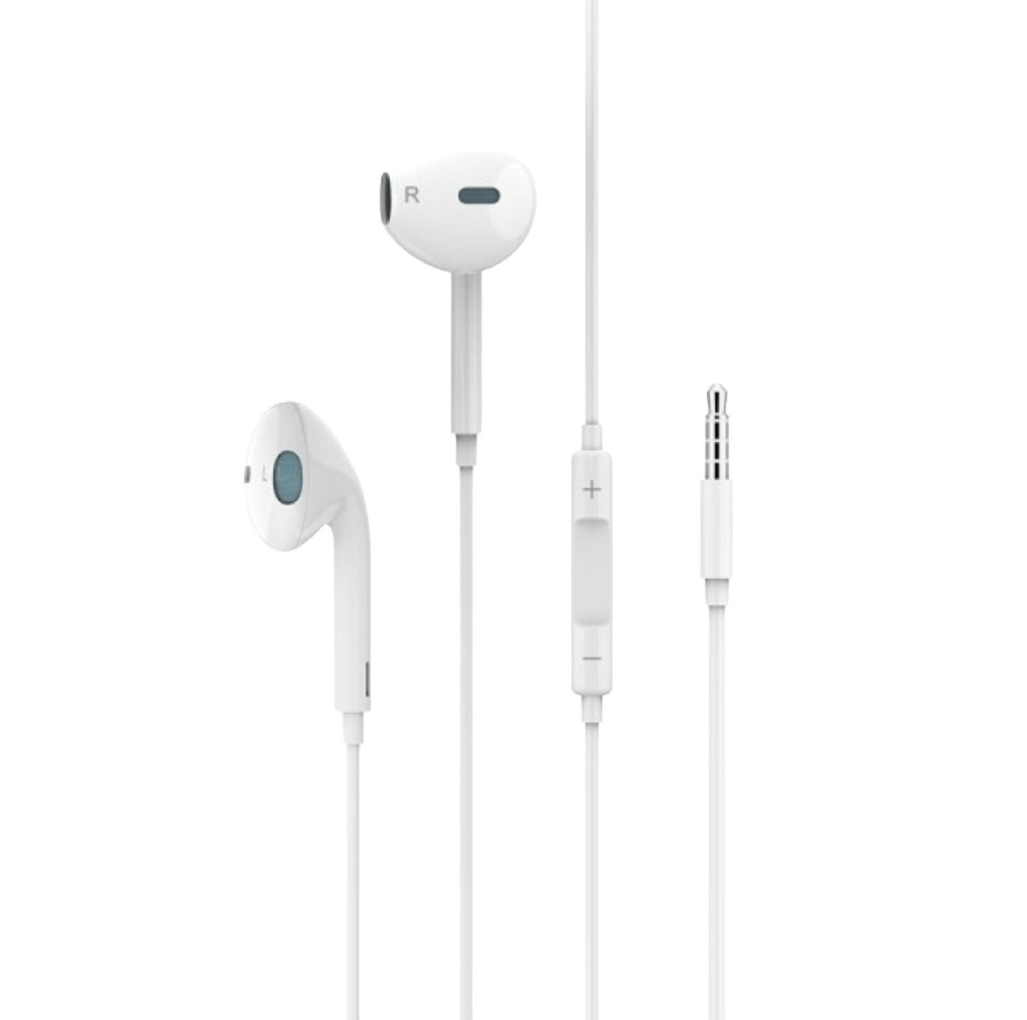 1,2m, Musik, Stereo-Kopfhörer) Kopfhörer Anrufe 3.5mm 3.5mm, Aux für US-SJ213 intergrierte Kopfhörerstecker und In-Ear-Kopfhörer, USAMS Steuerung (Kabelgebunden, mit