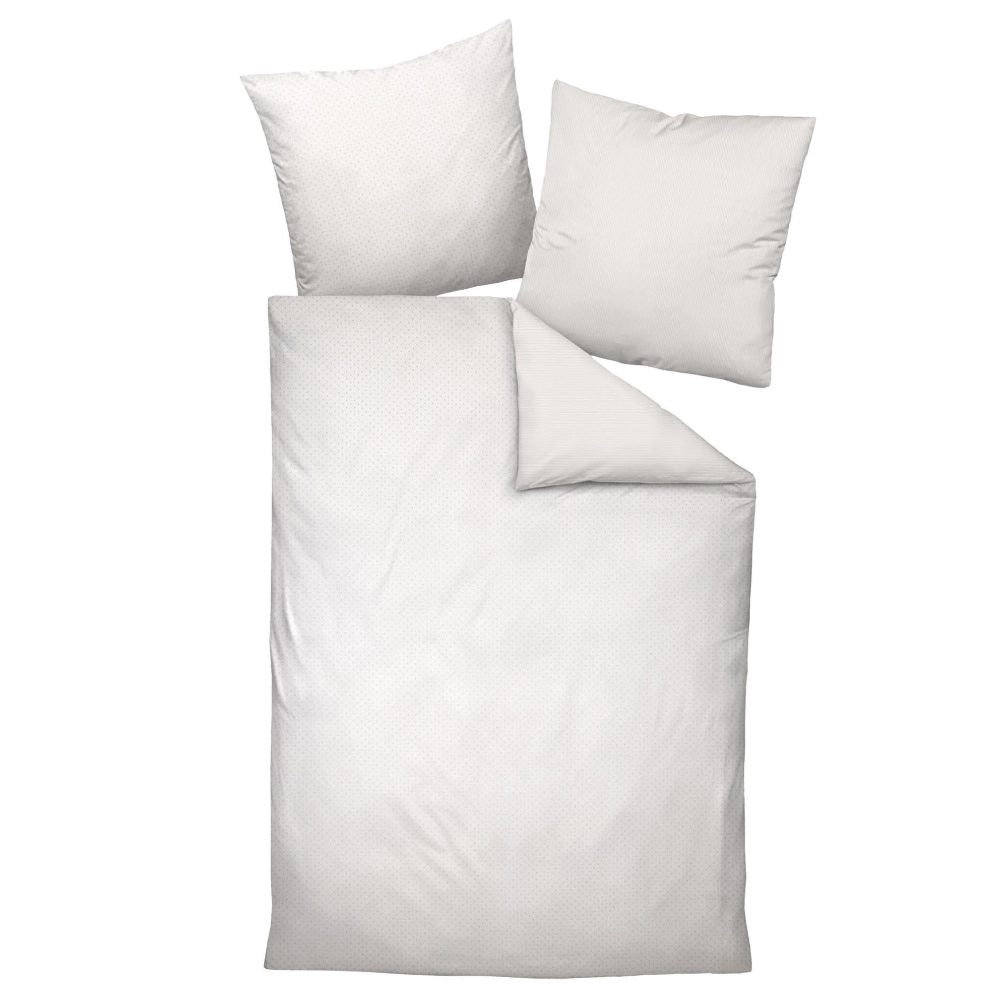 Janine Bettwäsche Unisex Bettwäsche 1er Pack Baumwolle DAVOS, Webware, 2 teilig, Webware