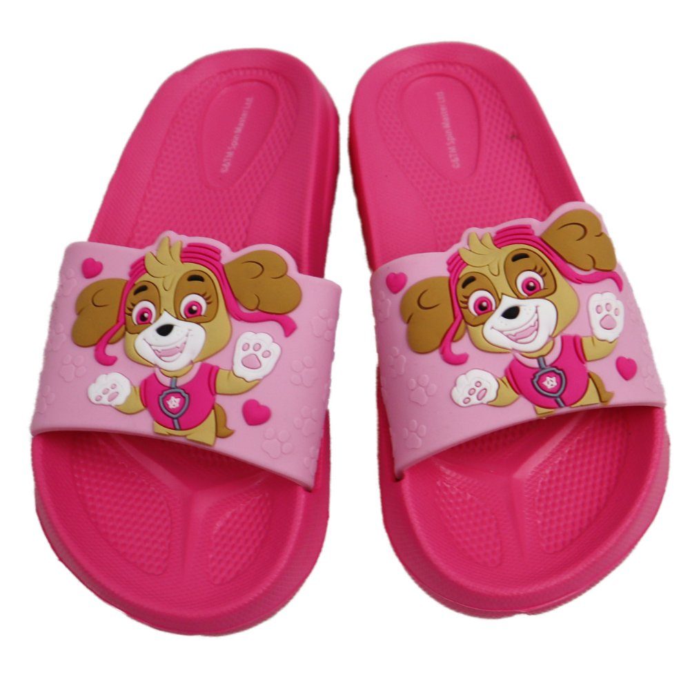 PAW PATROL Paw Patrol Skye Kinder 3D Optik Sandalen Badesandale Gr. 25 bis 32, in Rosa