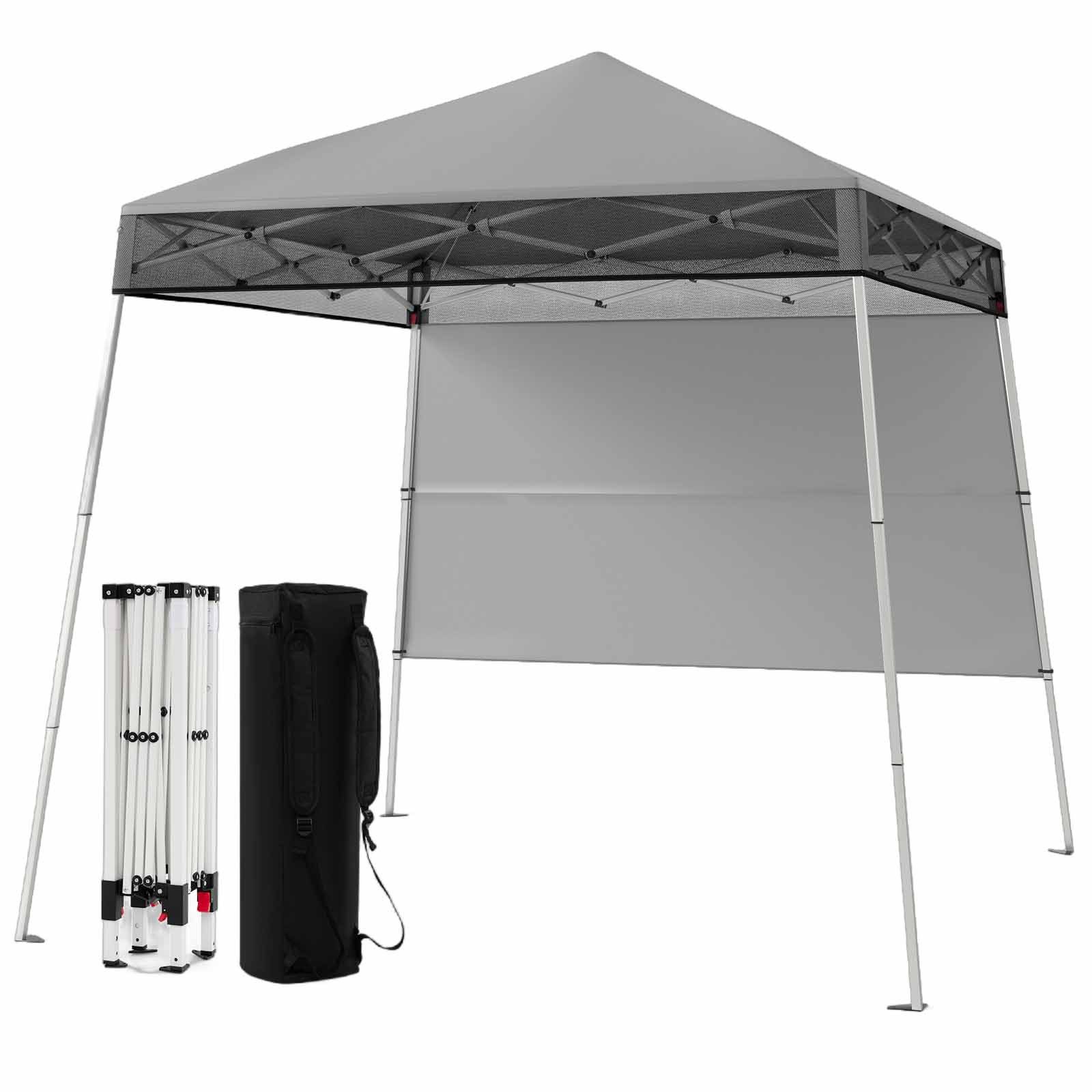 COSTWAY Faltpavillon, mit 1 Seitenteilen, 182x182 günstig online kaufen