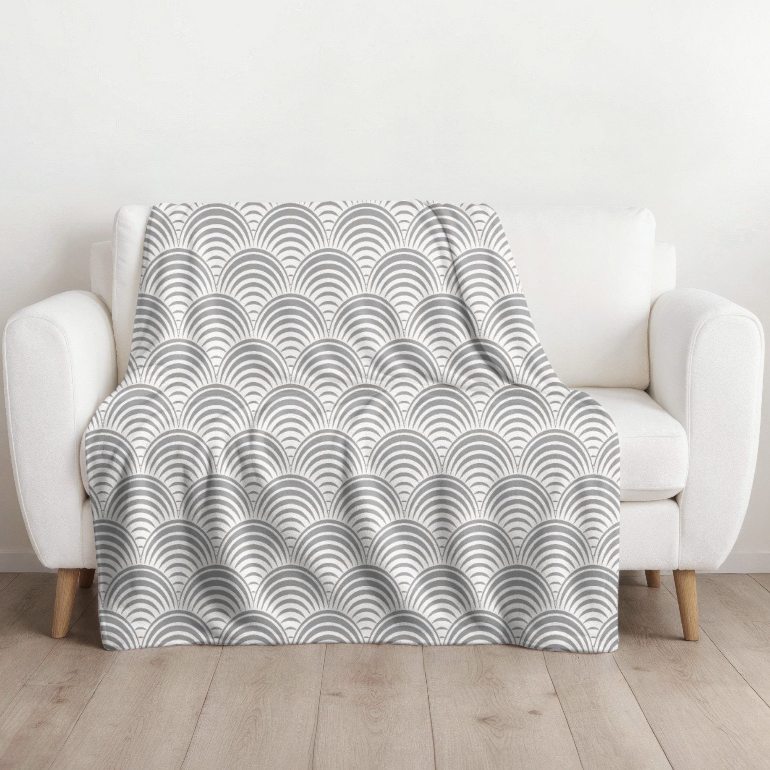 Wohndecke zweifarbiges Design zum Wenden, MTOnlinehandel, Überwurf Plaid, elegant und stilvoll, Geschenk für Frauen