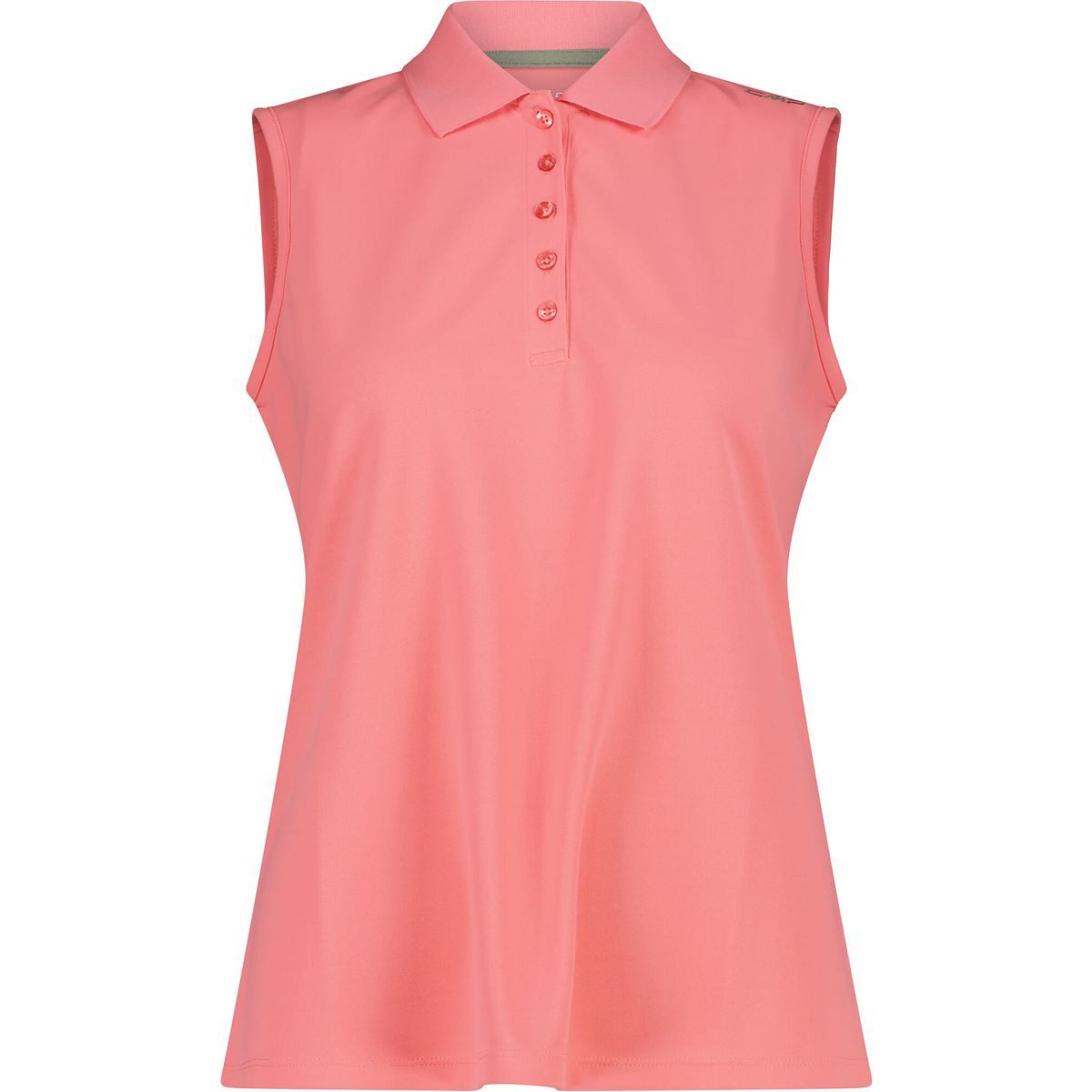 CMP Poloshirt Woman Polo Sleeveless Ärmelloses Poloshirt für Damen, ideal für Stadt und Natur, mit