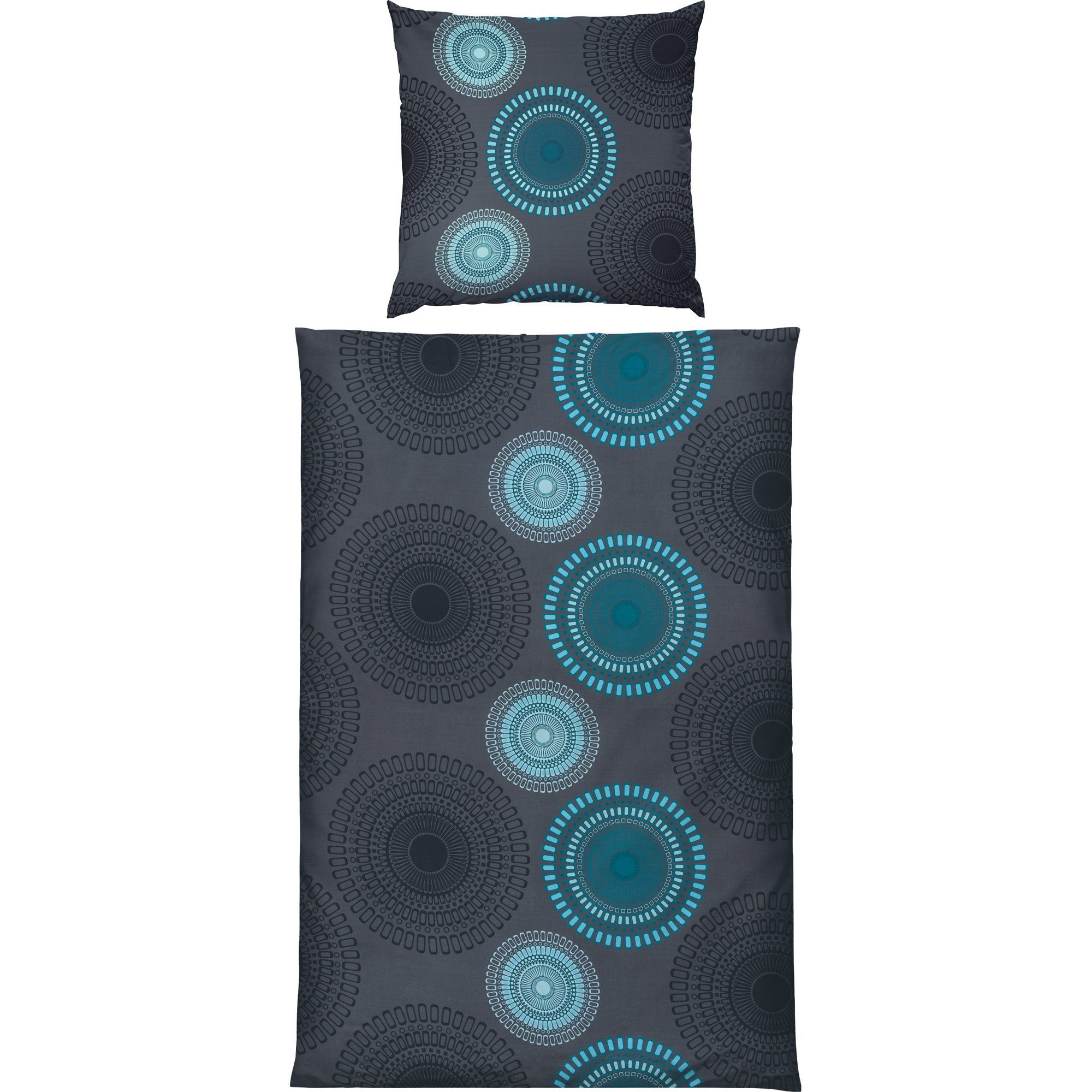 REDBEST Bettwäsche Bettwäsche, Mako-Satin, Satin Kreise günstig online kaufen