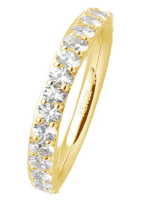 XENOX Fingerring XS KRAPPE GOLD, XS günstig online kaufen
