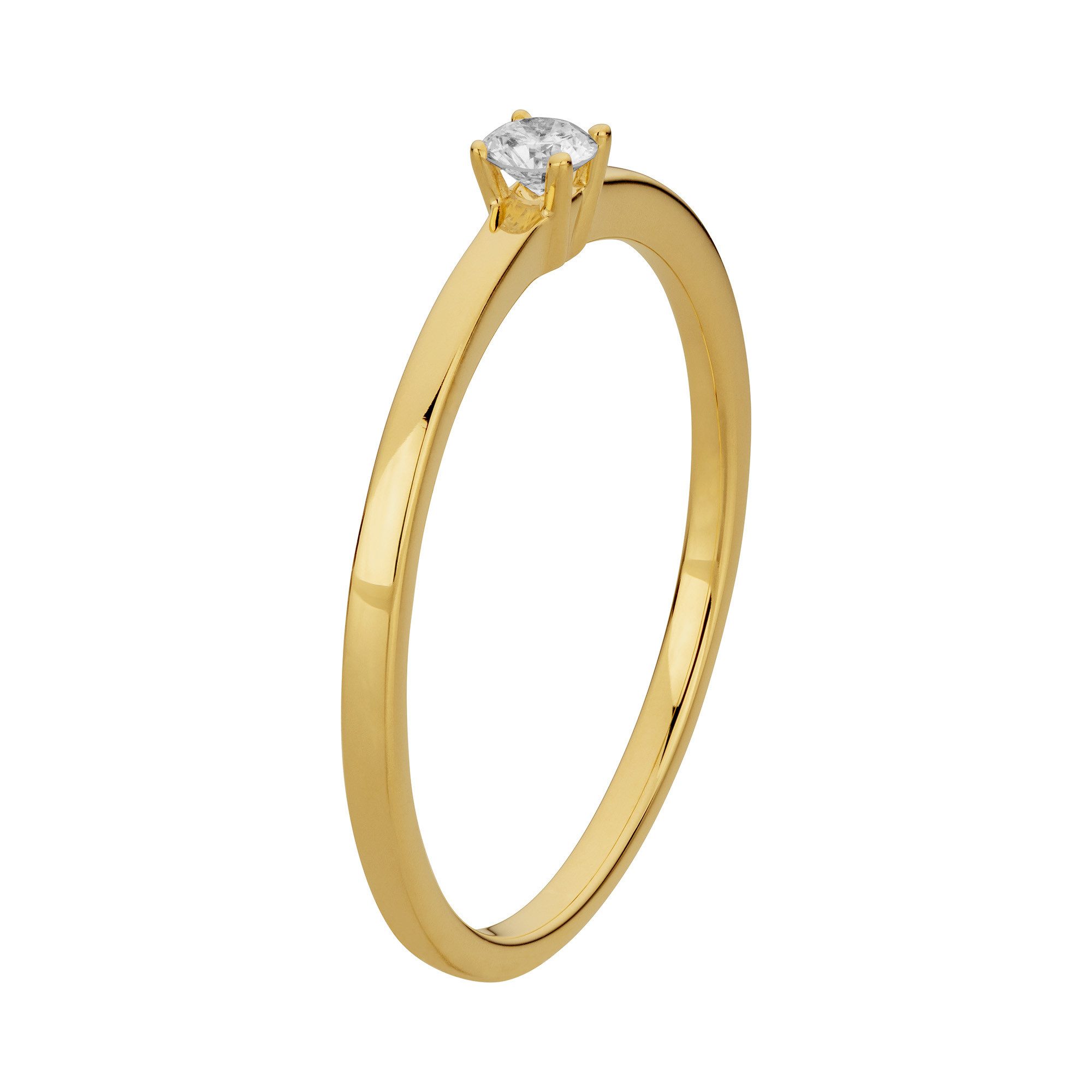 Orolino Fingerring 585/- Gelbgold glanz 1 günstig online kaufen
