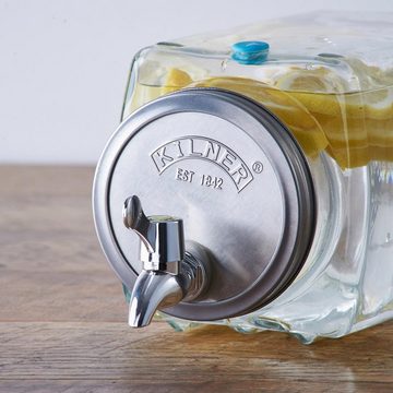 KILNER Getränkespender "Fridge Drinks", für den Kühlschrank, Inhalt 3 Liter