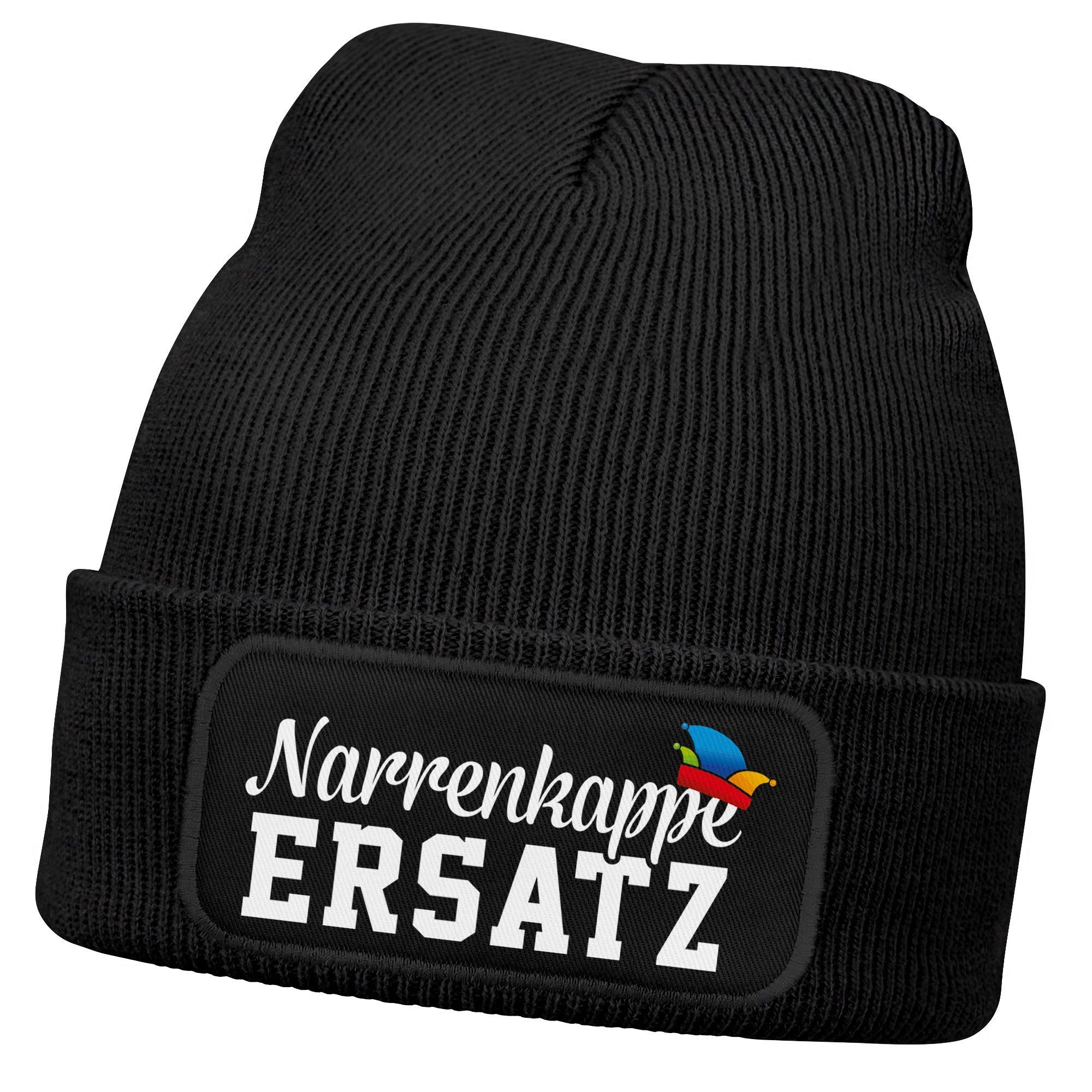 Narrenkappe schwarz