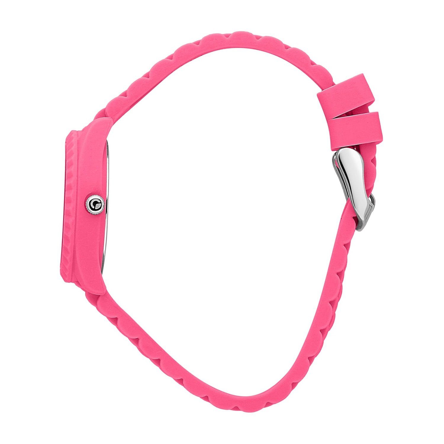 Analog, Quarzuhr Armbanduhr Sector Damen Armbanduhr Damen Fashion (ca. Silikonarmband Sector groß rosa, rund, 42mm),