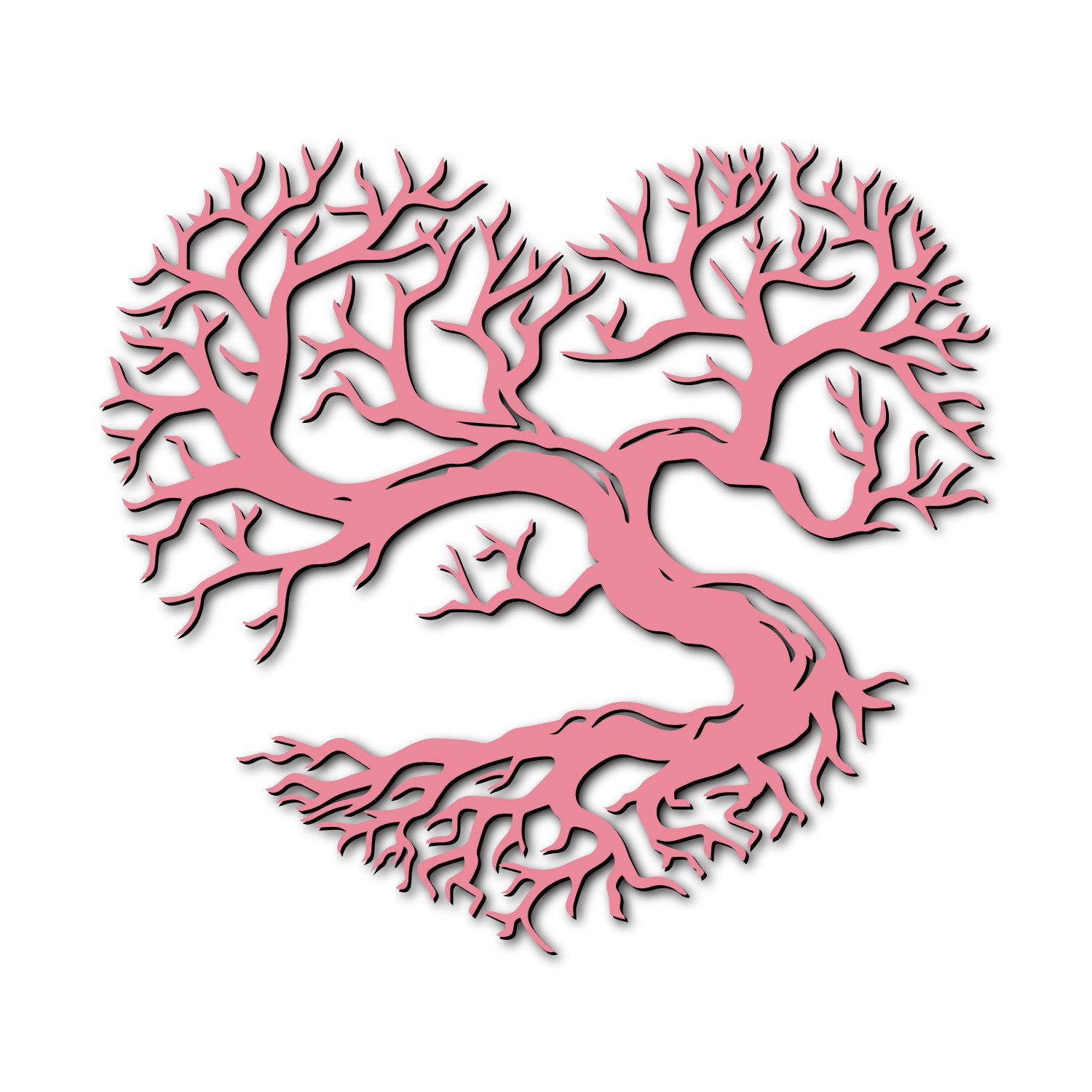 Namofactur Wandtattoo Love Baum Wandtattoo