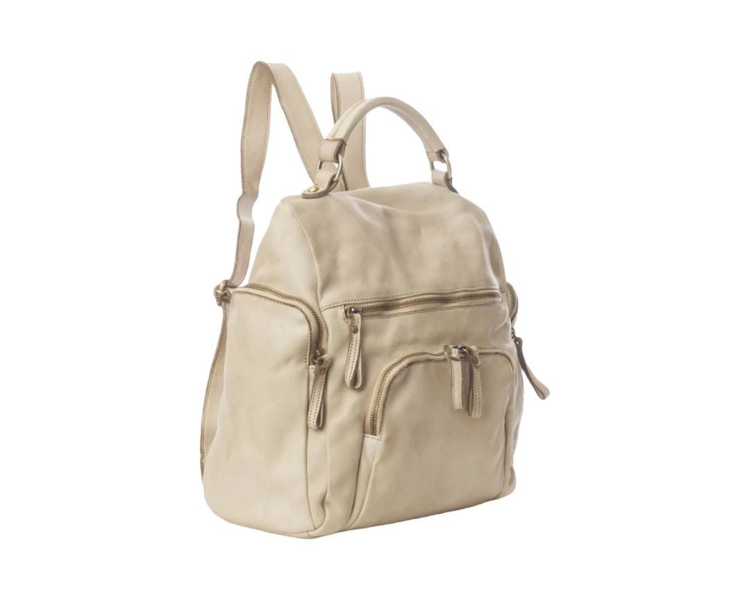 BZNA Rucksack Stella Backpacker Designer Rucksack Damenhandtasche, Echtes Leder