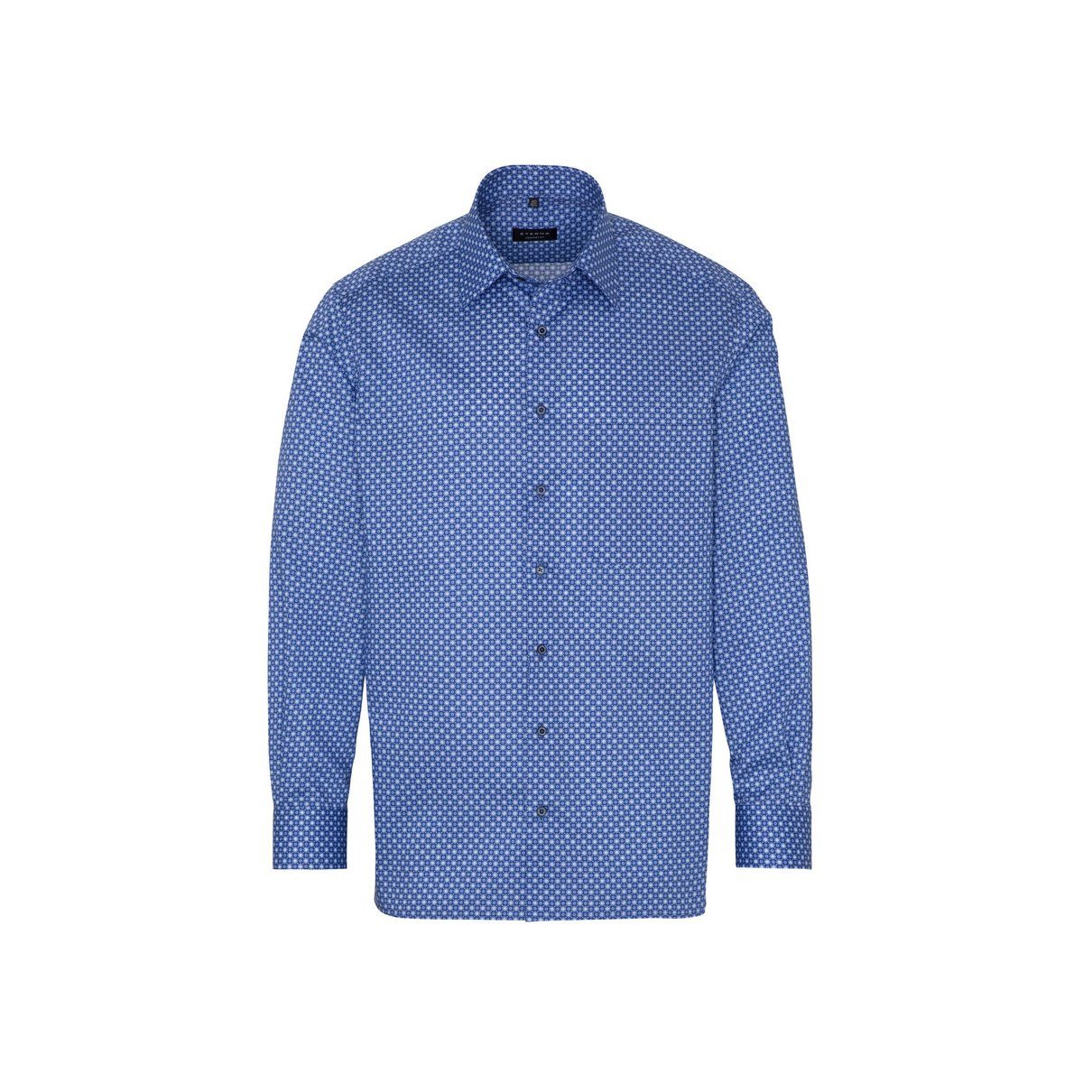 Langarmhemd Eterna blau (1-tlg)