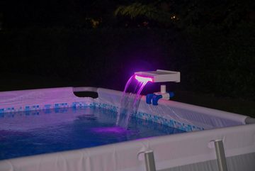 Bestway Poolwasserfall Flowclear™, mit LED-Licht