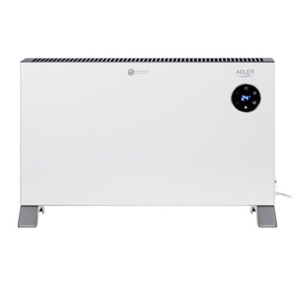 Adler Konvektor AD 7752 Konvektorheizkörper 2000W, 2000 W, mit LED-Touchdisplay, IPX24