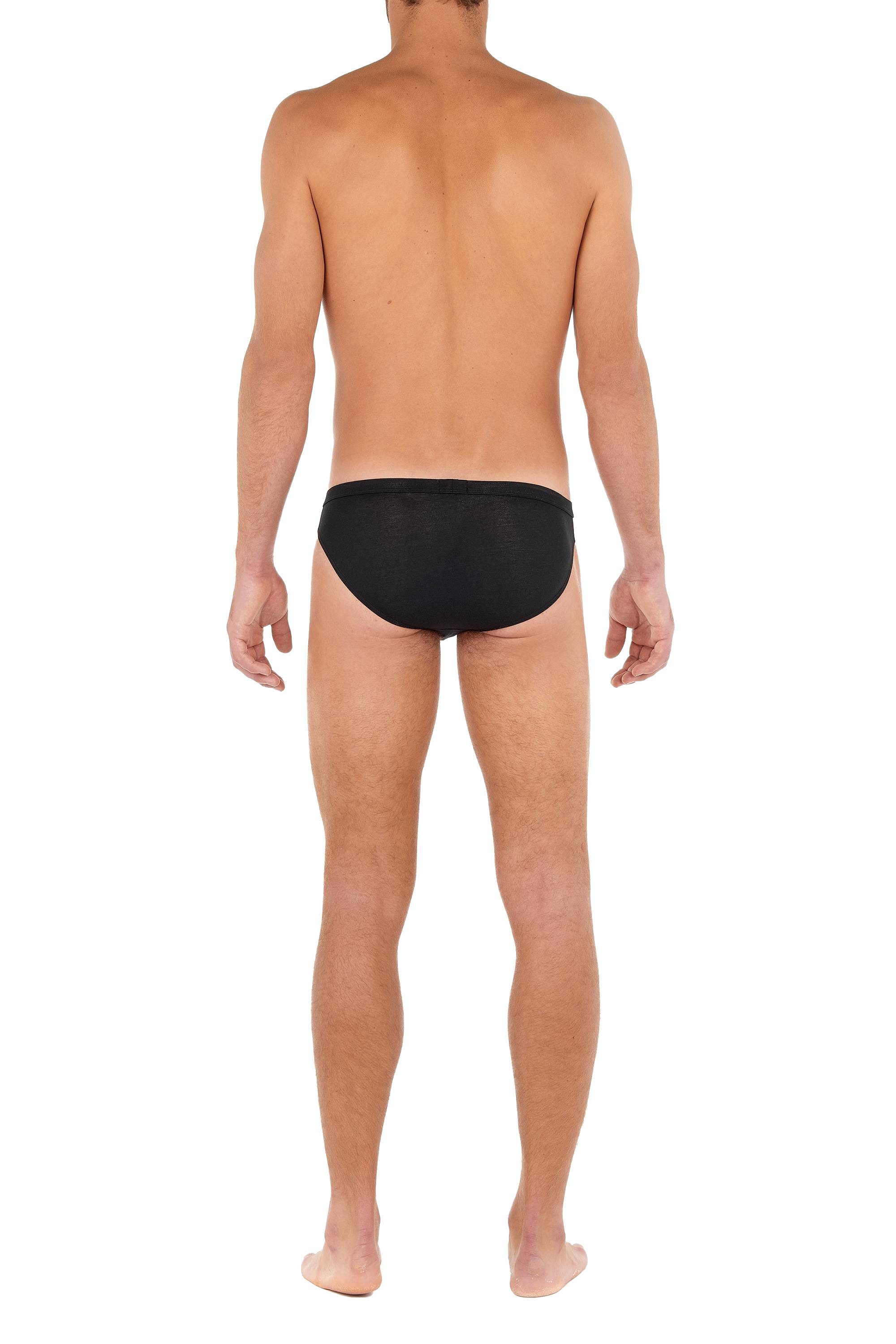 Slip - Basic, Hom Micro Schwarz Herren Comfort Brief Slip