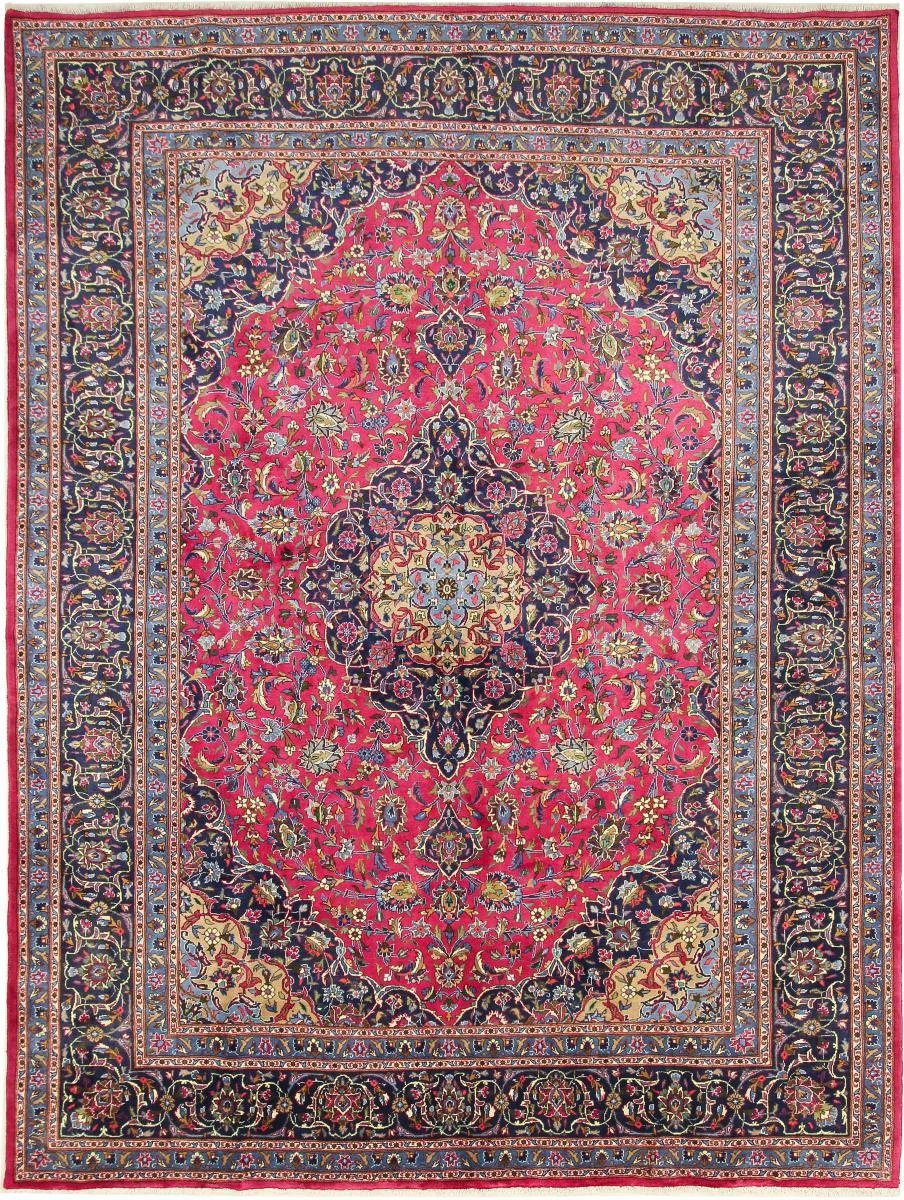 Orientteppich Mashhad 252x331 Handgeknüpfter Orientteppich / Perserteppich, Nain Trading, rechteckig, Höhe: 12 mm
