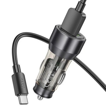 HOCO Autoladegerät 2 x USB QC3.0 18W + USB-Kabel auf Typ C NZ12 USB-Ladegerät