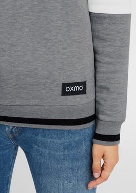 OXMO Hoodie OXOmara Kapuzenpullover mit Reißverschluss