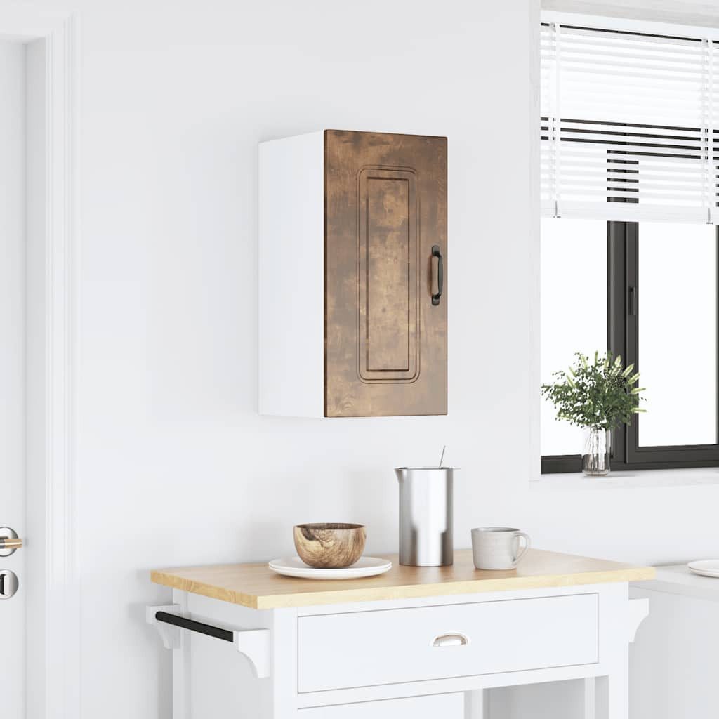 vidaXL Schrankmodule Küchen-Hängeschrank Kalmar Räuchereiche Holzwerkstoff