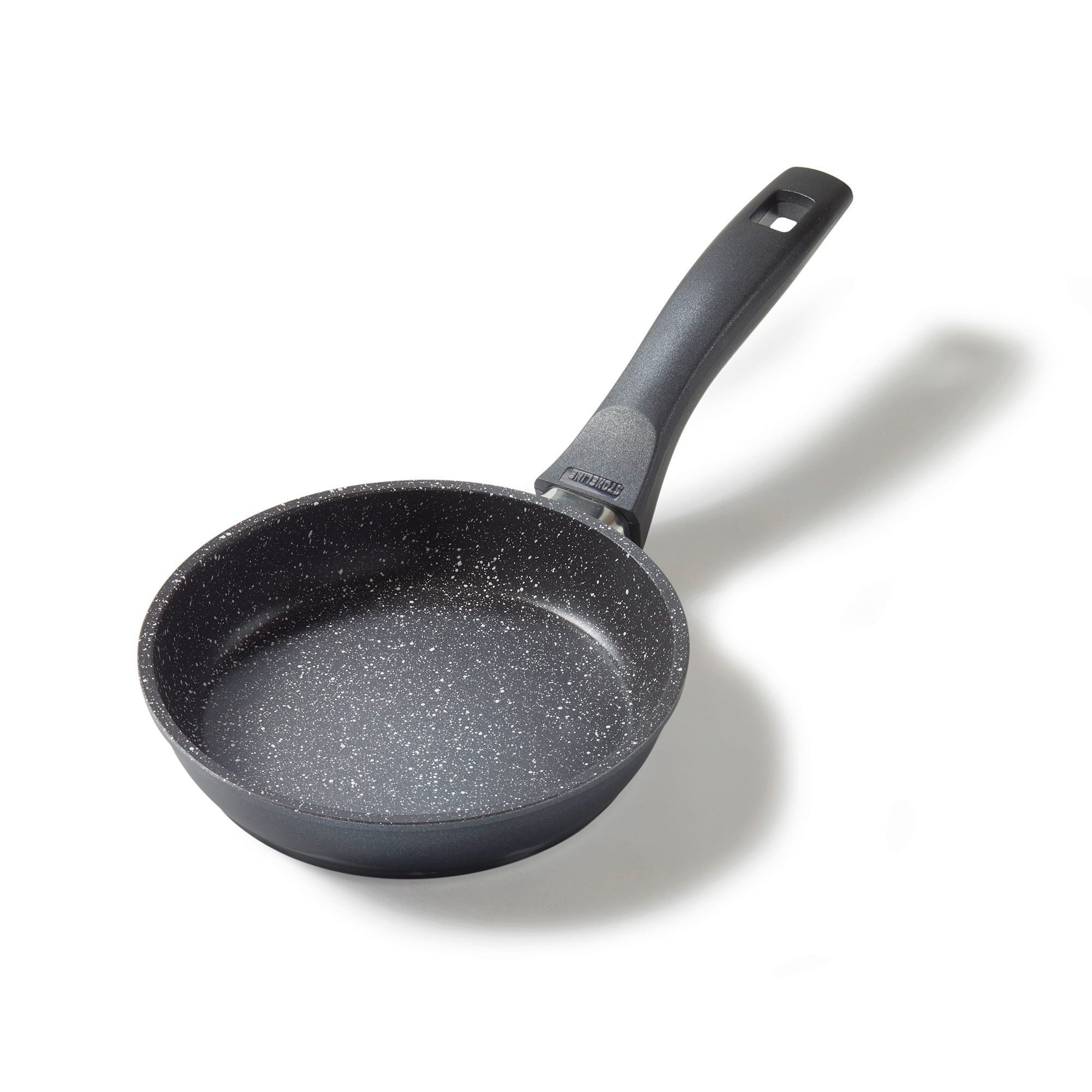 STONELINE Bratpfanne, Aluminiumguss (1-tlg), mit echten Steinpartikeln, induktionsgeeignet, Designed in Germany