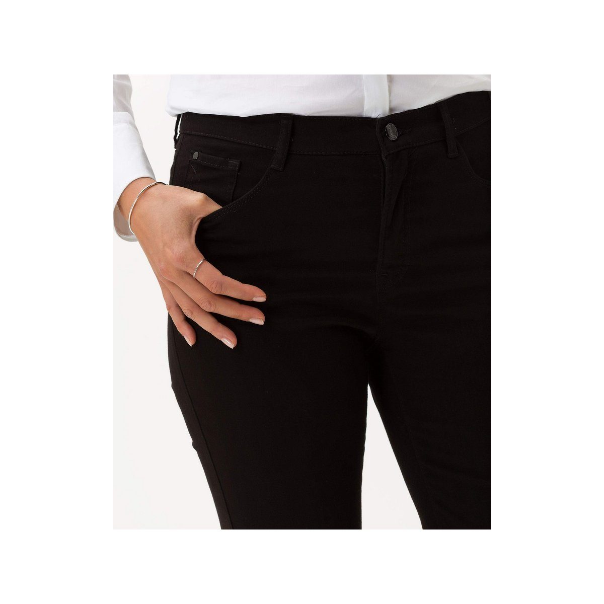 schwarz (1-tlg) Brax 5-Pocket-Jeans