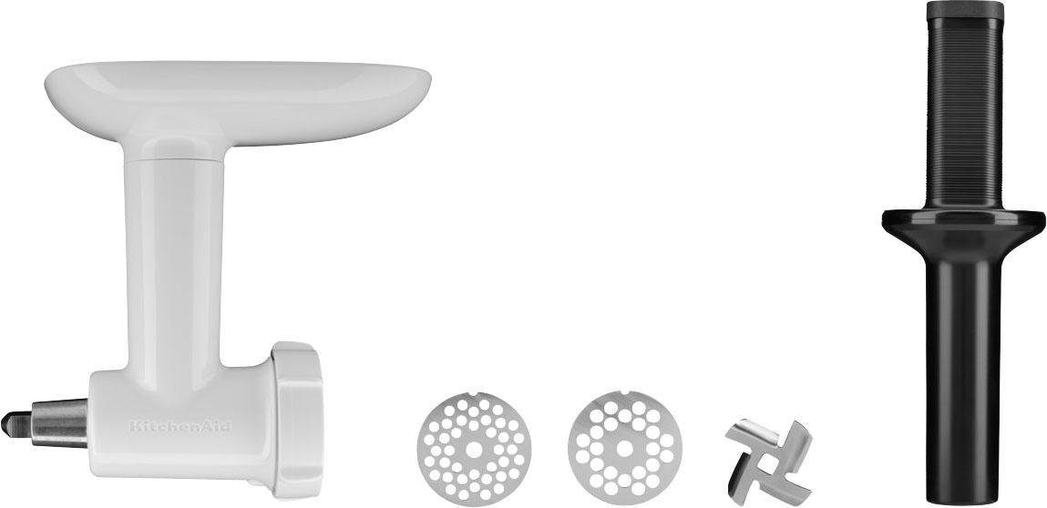 KitchenAid Fleischwolfaufsatz 5KSMFGA, Zubehör für alle KitchenAid Küchenmaschinen, z. B. KitchenAid 4,8 Liter, KitchenAid 6,6 Liter oder KitchenAid 6,9 Liter.