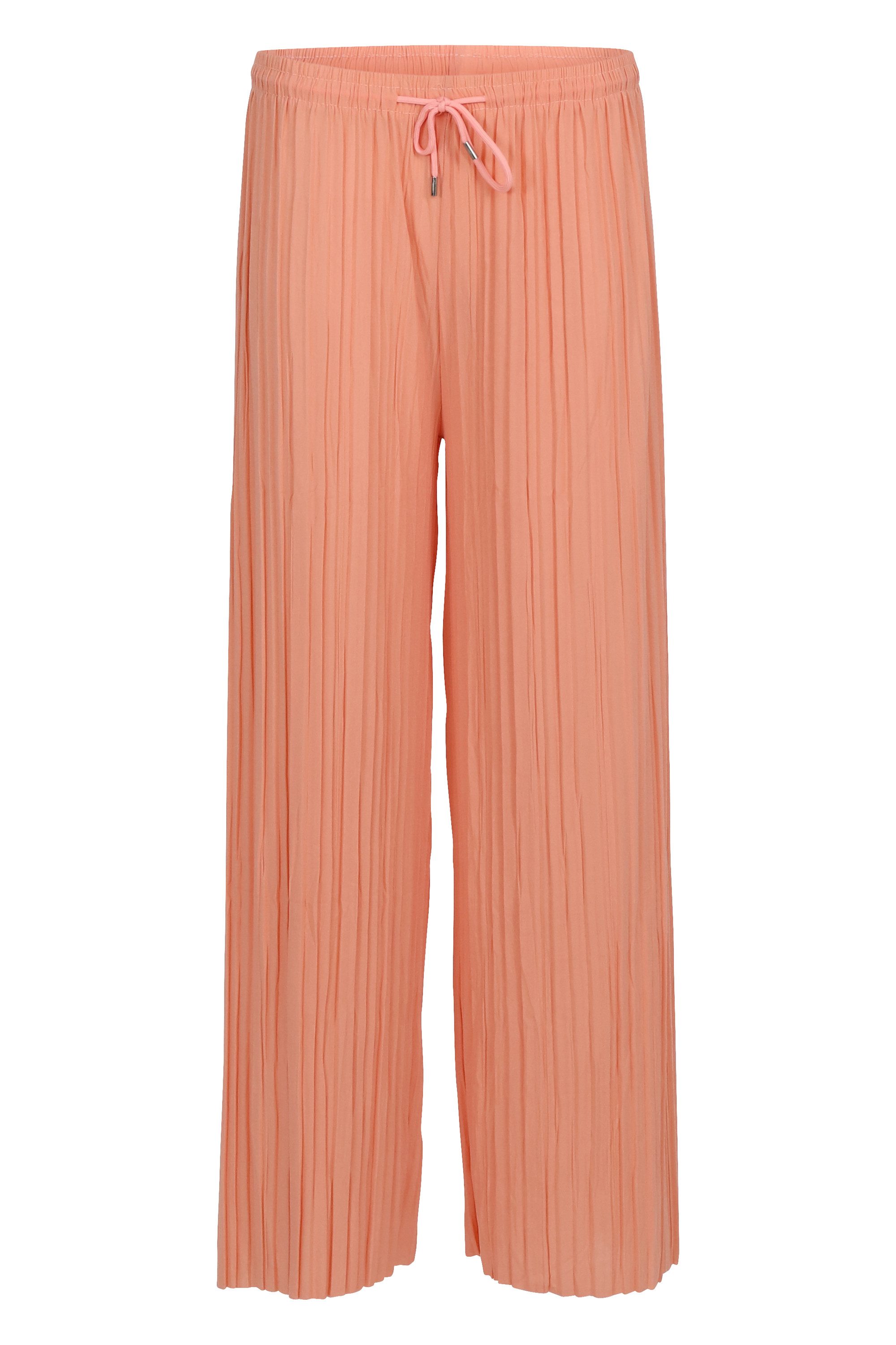 malito more than fashion Palazzohose Damen Plissee-Hose 883 Plissee Schlupf günstig online kaufen