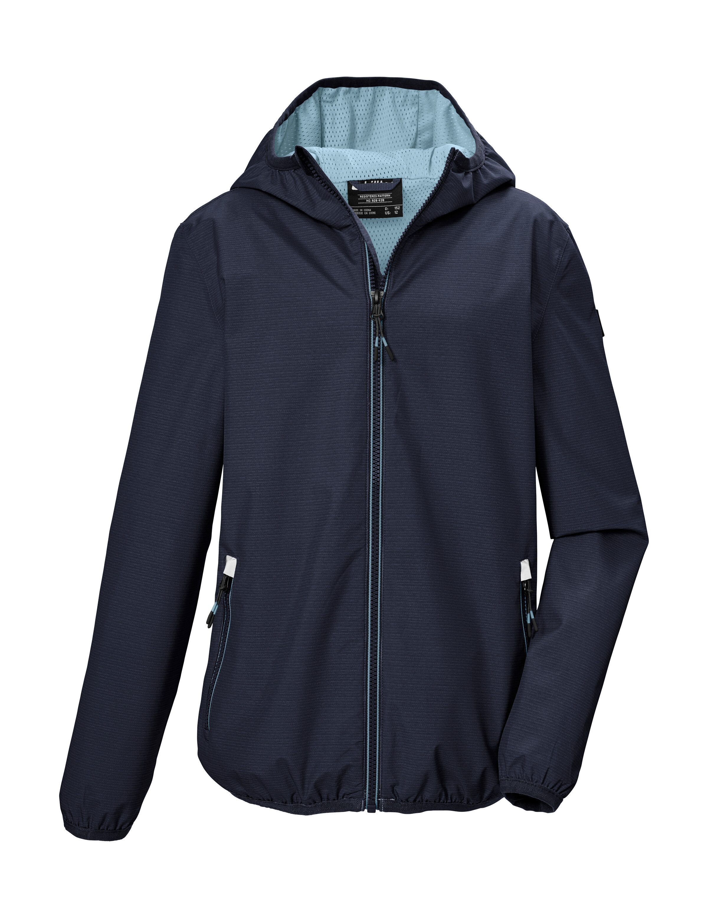 Killtec Funktionsjacke KOS 488 GRLS JCKT Leichte, wasserdichte Mädchenjacke mit Teflon EcoElite™ Imprägnierung