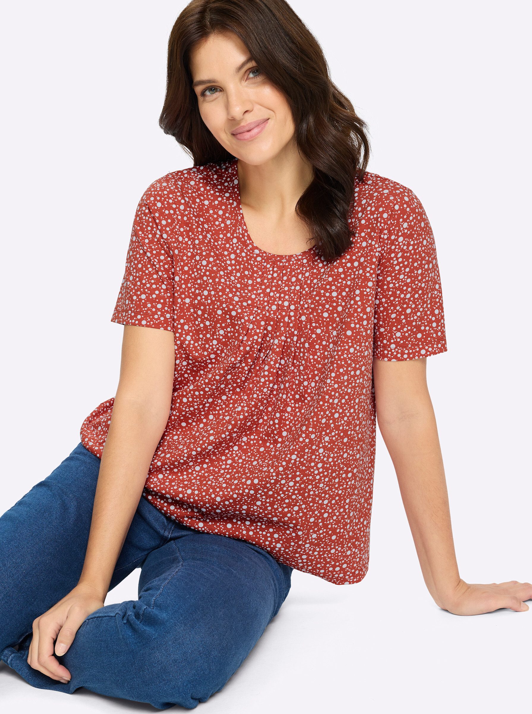 Sieh an! T-Shirt Kurzarm-Shirt Kurzarm