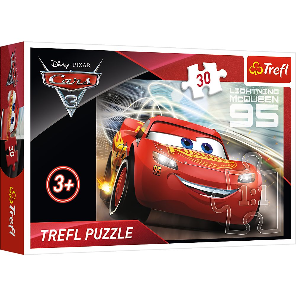 Cars Puzzle Disney Cars Puzzle 30 Teile Spannender Puzzlespaß für Kinder, 3 günstig online kaufen