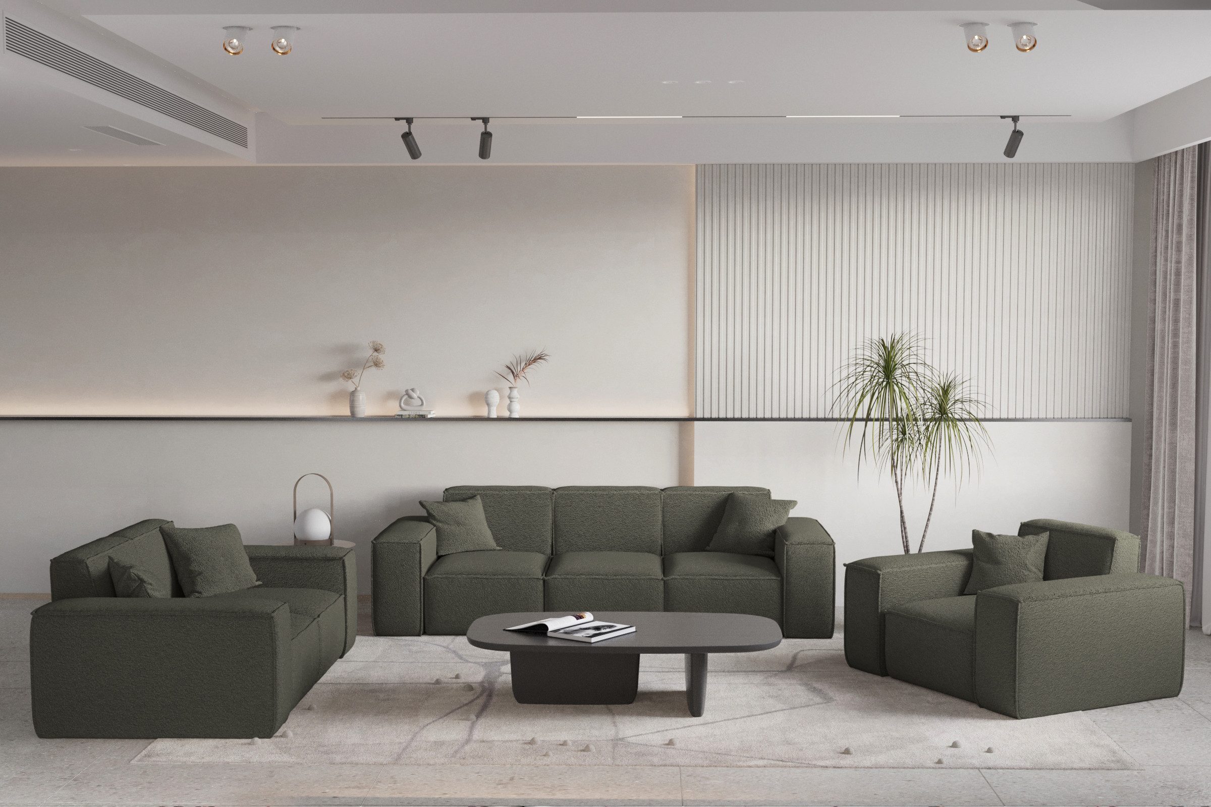 Fun Möbel Polstergarnitur Sofaset Designersofa CELES günstig online kaufen